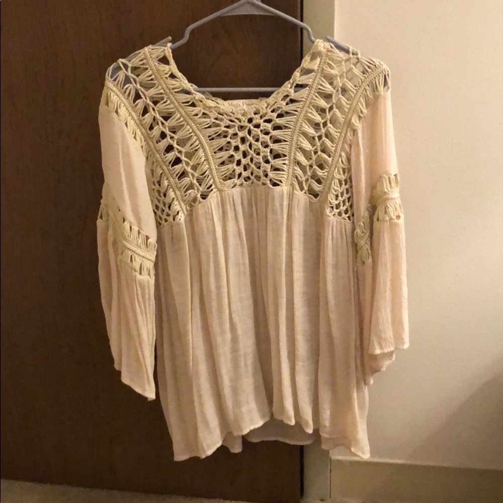 Cream shirt